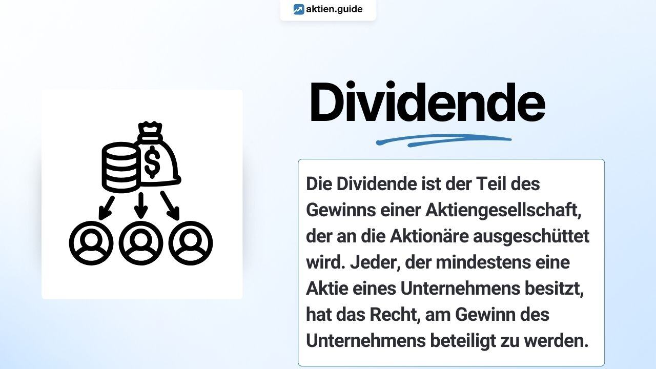 Dividende einfach erklärt