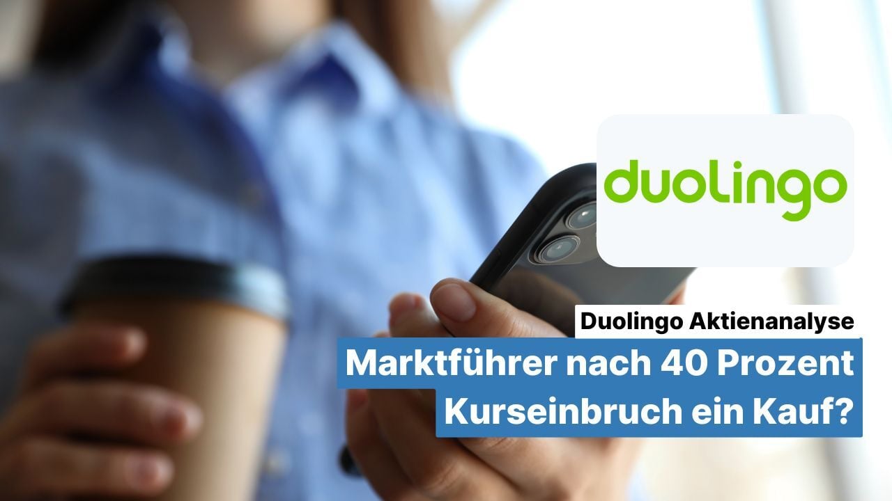 Duolingo Aktienanalyse: Marktführer nach 40 Prozent Kurseinbruch ein Kauf?