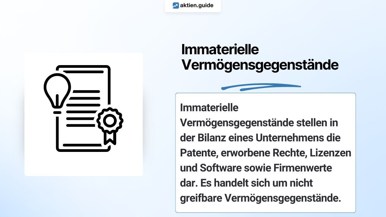 Immaterielle Vermögensgegenstände einfach erklärt