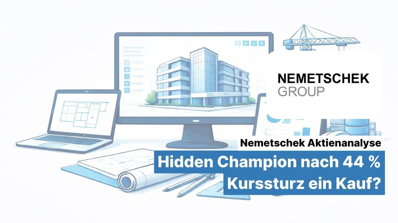 Nemetschek Aktienanalyse: Hidden Champion nach 44 % Kurssturz ein Kauf?