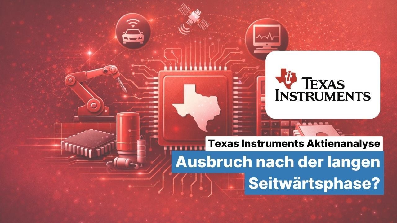 Texas Instruments Aktienanalyse - Schafft die Aktie endlich den Ausbruch aus der langen Seitwärtsphase?